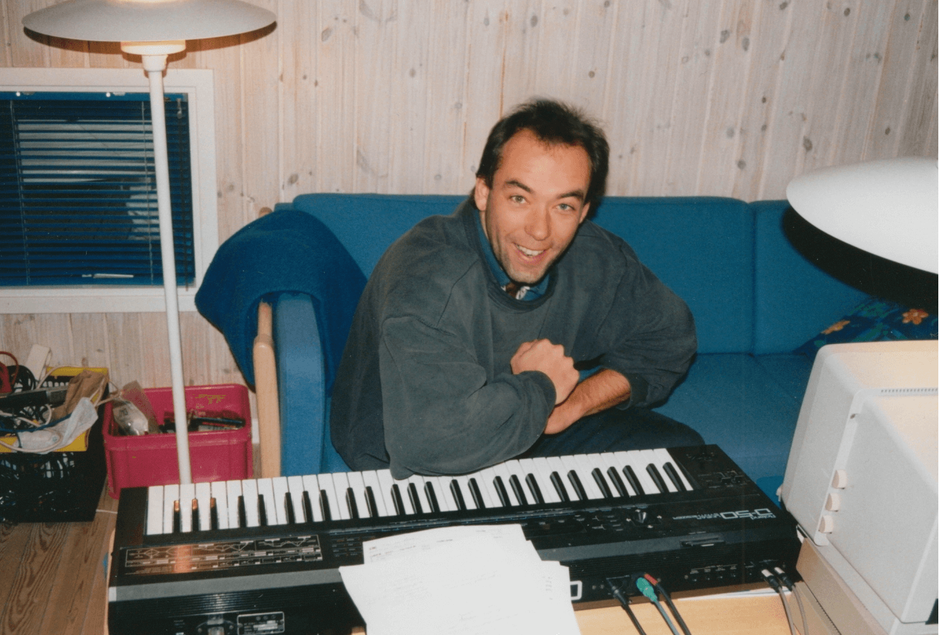 Steve an den Keyboards, 1996